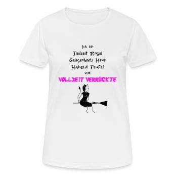 beste Freundin lustiges Geschenk Shirt - Frauen T-Shirt atmungsaktiv - Weiß - Vorne - AI Model Female 172 dark (172cm)