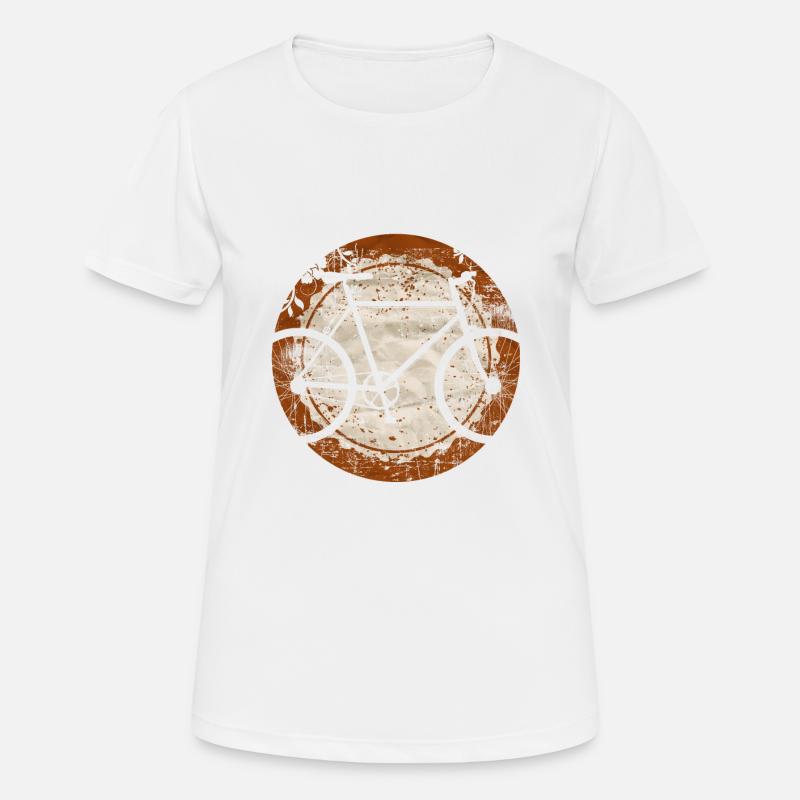 Retro Bicycle Edition 4 - Women's Breathable T-Shirt - white