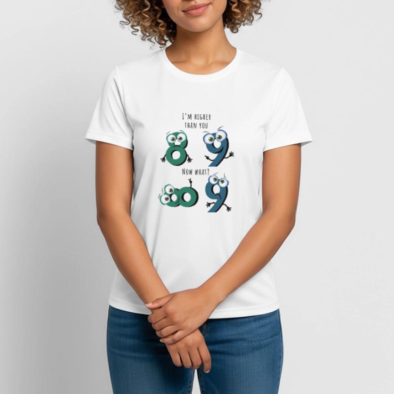 Math math teacher mathematician Funny saying Women's Breathable T-Shirt
