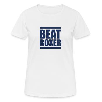 Beat Box Beatboxes Beatboxer Beatbox Music - Women's Breathable T-Shirt - white - Front - AI Model Female 172 dark (172cm)