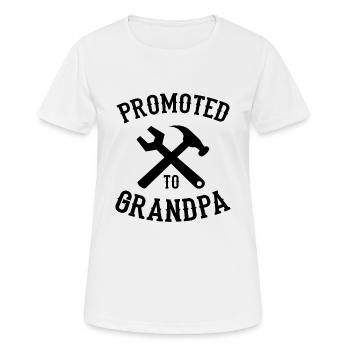 Grandpa grandpa sayings - Women's Breathable T-Shirt - white - Front - AI Model Female 172 dark (172cm)