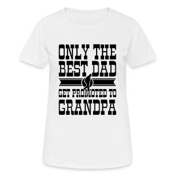 Grandpa grandpa sayings - Women's Breathable T-Shirt - white - Front - AI Model Female 172 dark (172cm)