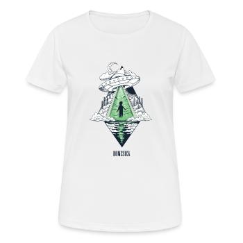 Homesick - Homesick for alien worlds - Women's Breathable T-Shirt - white - Front - AI Model Female 172 dark (172cm)