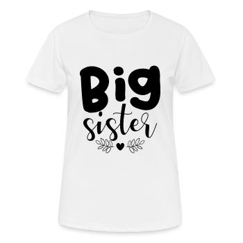 Paroles de soeur - T-shirt respirant Femme - blanc - Devant - AI Model Female 172 dark (172cm)