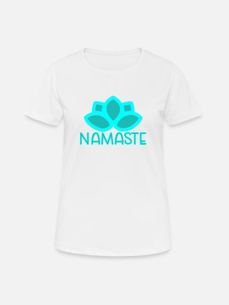 Namaste - T-shirt respirant Femme - blanc