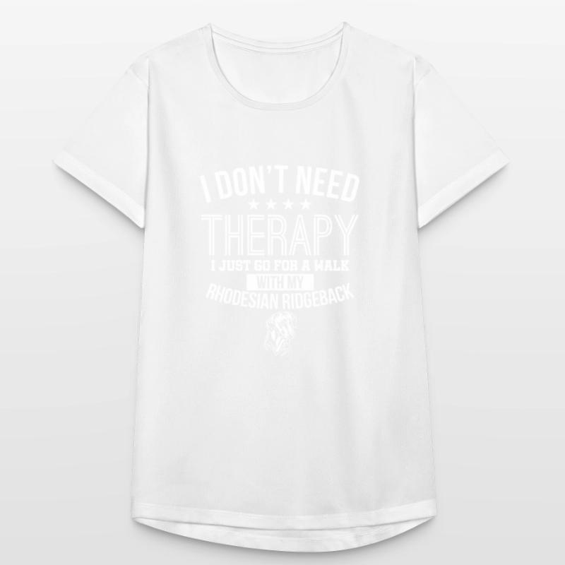 Rhodesian Ridgeback T-shirt respirant Femme