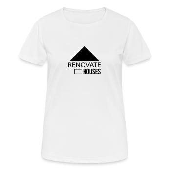 House renovation - Women's Breathable T-Shirt - white - Front - AI Model Female 172 dark (172cm)