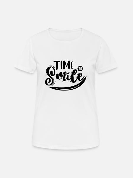 Lucky Quote - Women's Breathable T-Shirt - white