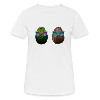 VEGAN Shirt · Tierfreunde · Geschenk - Frauen T-Shirt atmungsaktiv - Weiß - Vorne - AI Model Female 172 dark (172cm)