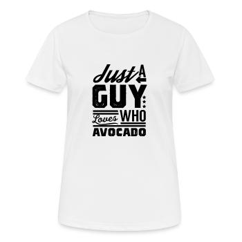 avocado - Women's Breathable T-Shirt - white - Front - AI Model Female 172 dark (172cm)