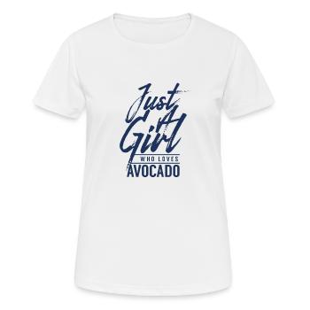 avocado - Women's Breathable T-Shirt - white - Front - AI Model Female 172 dark (172cm)