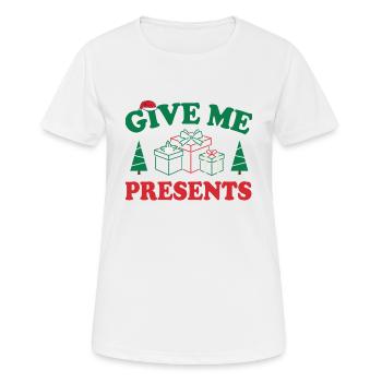 Christmas - Frauen T-Shirt atmungsaktiv - Weiß - Vorne - AI Model Female 172 dark (172cm)