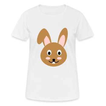 hare - Women's Breathable T-Shirt - white - Front - AI Model Female 172 dark (172cm)