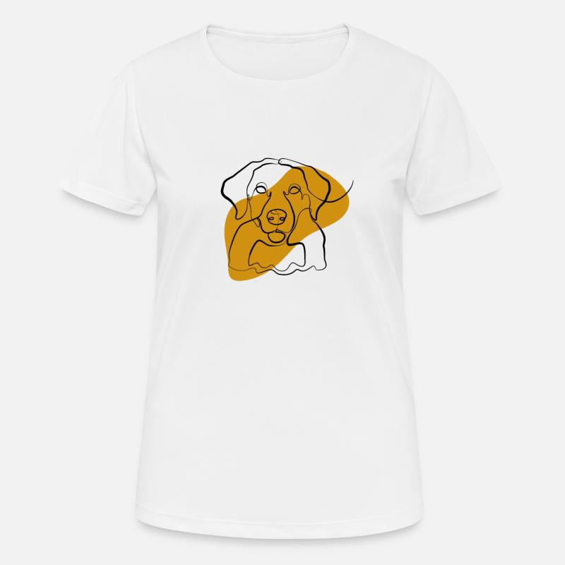 Labrador - Women's Breathable T-Shirt - white