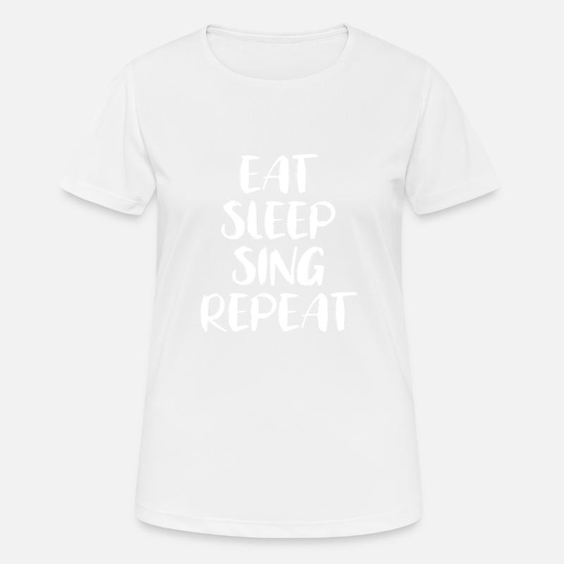 To sing - Women's Breathable T-Shirt - white