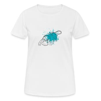 platypus - Women's Breathable T-Shirt - white - Front - AI Model Female 172 dark (172cm)