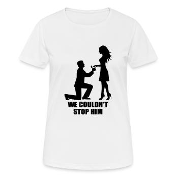Bachelor Bachelor Party - Women's Breathable T-Shirt - white - Front - AI Model Female 172 dark (172cm)