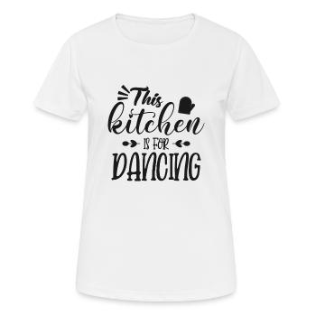 Cuisine - T-shirt respirant Femme - blanc - Devant - AI Model Female 172 dark (172cm)