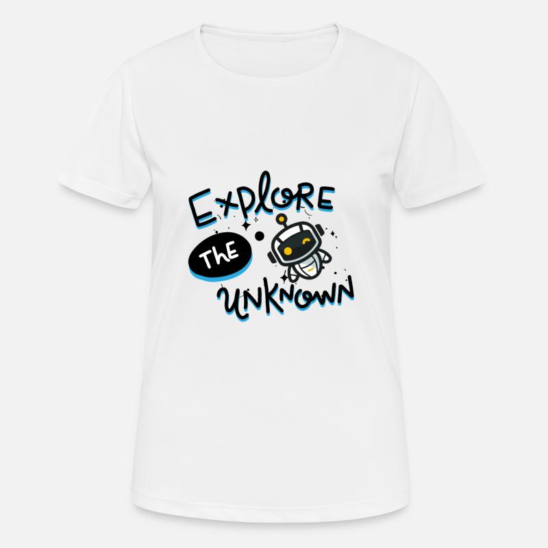 Programmation, Internet, tout numérique - T-shirt respirant Femme - blanc