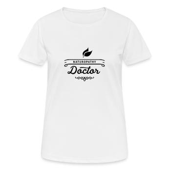 Naturheilkunde Heilpraktiker Alternative Medizin - Frauen T-Shirt atmungsaktiv - Weiß - Vorne - AI Model Female 172 dark (172cm)