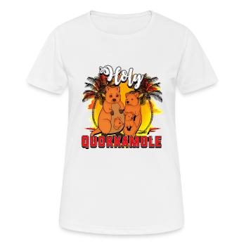 Quokka - Women's Breathable T-Shirt - white - Front - AI Model Female 172 dark (172cm)