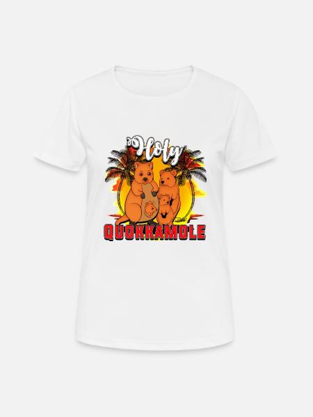 quokka - T-shirt respirant Femme - blanc