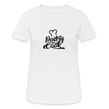 Cake confectioner cake baker team pastry shop - Women's Breathable T-Shirt - white - Front - AI Model Female 172 dark (172cm)