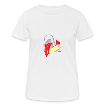 Peintre Paintint Paintbrushes Color Gift - T-shirt respirant Femme - blanc - Devant - AI Model Female 172 dark (172cm)
