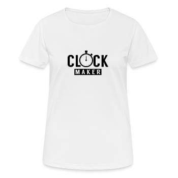 horloger - T-shirt respirant Femme - blanc - Devant - AI Model Female 172 dark (172cm)