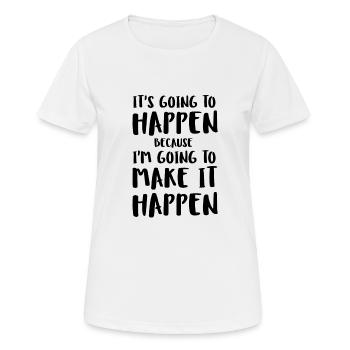 Suits Quotes Inspirational - Women's Breathable T-Shirt - white - Front - AI Model Female 172 dark (172cm)