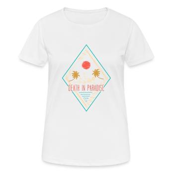 Death in Paradise - Women's Breathable T-Shirt - white - Front - AI Model Female 172 dark (172cm)