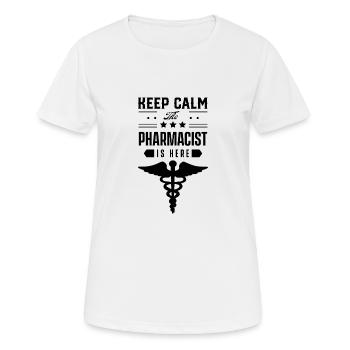pharmacist - Women's Breathable T-Shirt - white - Front - AI Model Female 172 dark (172cm)