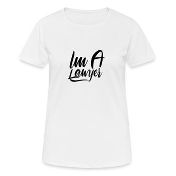 Anwalt - Frauen T-Shirt atmungsaktiv - Weiß - Vorne - AI Model Female 172 dark (172cm)