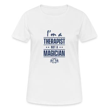 Team Praxis Therapeutin Therapeut Therapie - Frauen T-Shirt atmungsaktiv - Weiß - Vorne - AI Model Female 172 dark (172cm)