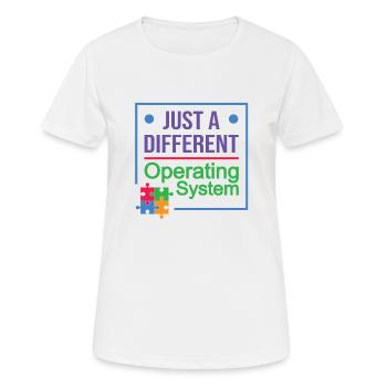 Autism Awareness Support Autistic Patient - Women's Breathable T-Shirt - white - Front - AI Model Female 172 dark (172cm)