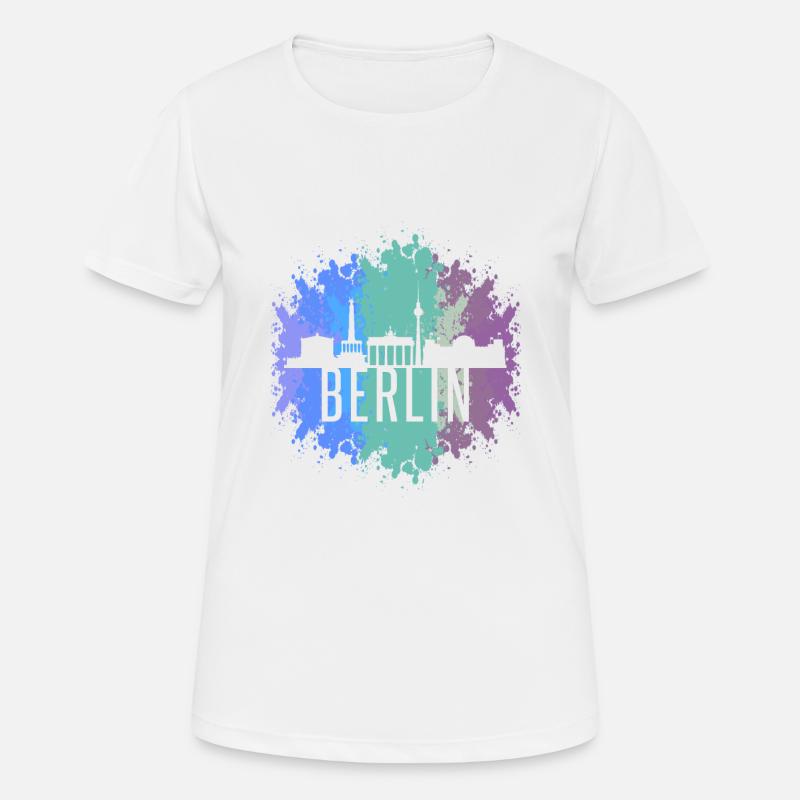 Berlin - Women's Breathable T-Shirt - white