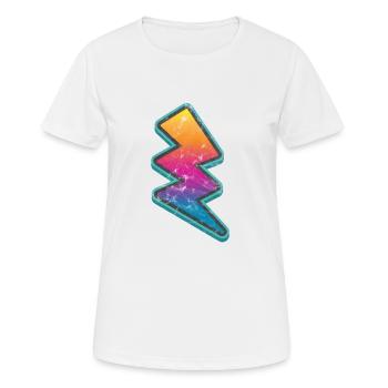 Blitz Flash Vintage - Women's Breathable T-Shirt - white - Front - AI Model Female 172 dark (172cm)
