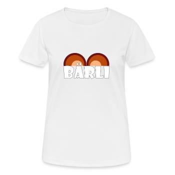 Kosename Bärli Geschenkidee - Frauen T-Shirt atmungsaktiv - Weiß - Vorne - AI Model Female 172 dark (172cm)