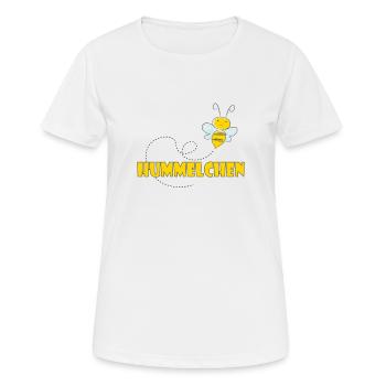 Kosename Hummelchen Geschenkidee - Frauen T-Shirt atmungsaktiv - Weiß - Vorne - AI Model Female 172 dark (172cm)
