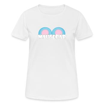 Kosename Mausebär Geschenkidee - Frauen T-Shirt atmungsaktiv - Weiß - Vorne - AI Model Female 172 dark (172cm)