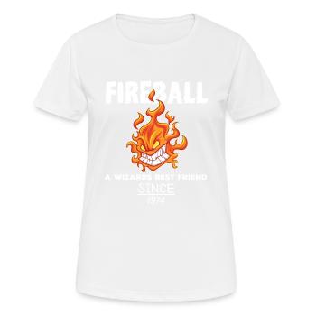 Rpg Meme Wizard Magician Classe Drôle RPG - T-shirt respirant Femme - blanc - Devant - AI Model Female 172 dark (172cm)