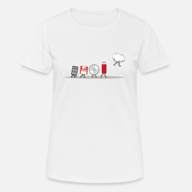 Computer engineering funny geek engineer software - Women's Breathable T-Shirt - white