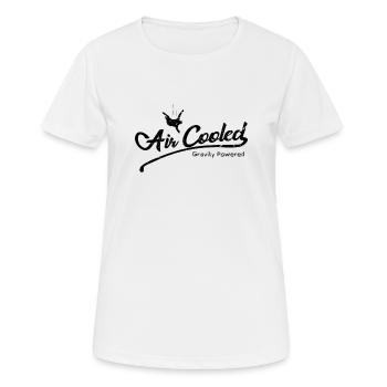 Skydive - Women's Breathable T-Shirt - white - Front - AI Model Female 172 dark (172cm)
