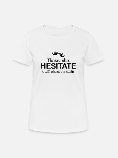 Skydive Skydive Gift For Skydiver - Women's Breathable T-Shirt - white