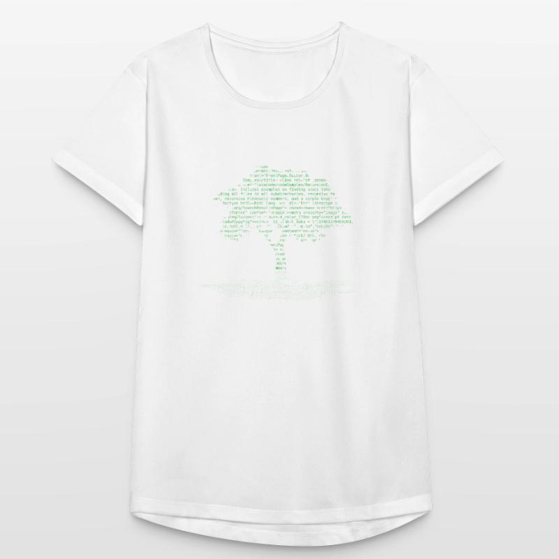 Coding Computer Programmer Tree Frauen T-Shirt atmungsaktiv