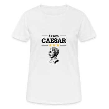 Team Gaius Julius Caesar - Women's Breathable T-Shirt - white - Front - AI Model Female 172 dark (172cm)