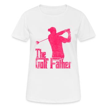 Golf Golf Golf Clubs de golf - T-shirt respirant Femme - blanc - Devant - AI Model Female 172 dark (172cm)