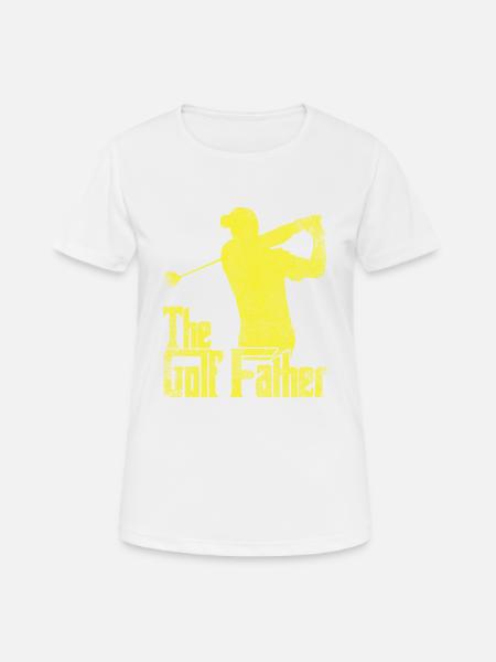 Golf clubs de golf - T-shirt respirant Femme - blanc