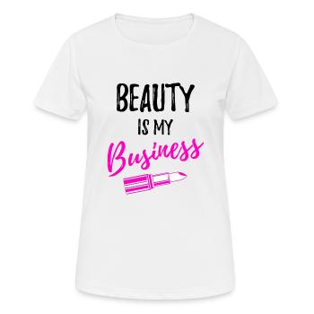Kosmetikerin Kosmetik kosmetiker - Frauen T-Shirt atmungsaktiv - Weiß - Vorne - AI Model Female 172 dark (172cm)