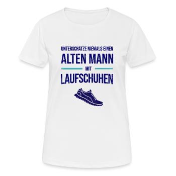 Marathonläufer Marathon Laufgruppe Läufer Geschenk - Frauen T-Shirt atmungsaktiv - Weiß - Vorne - AI Model Female 172 dark (172cm)